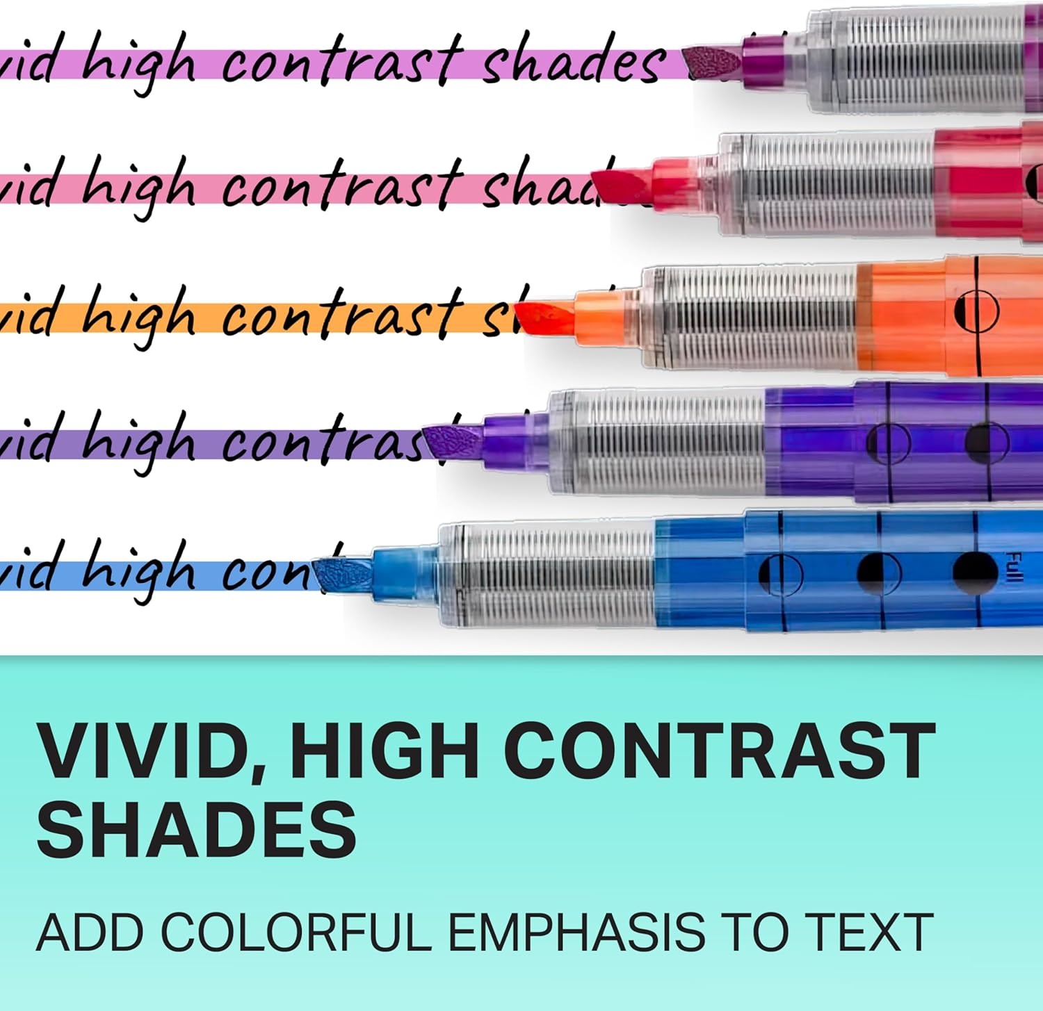 image:imageSharpie Liquid Highlighters Chisel Tip 5 Count Office Classroom Desk School Supplies1 Count Pack of 5