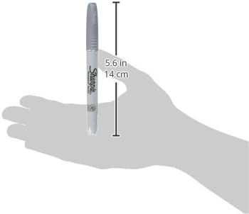image:imageSharpie Metallic Permanent Markers Fine Point Metallic Silver 36 Count1 Count Pack of 36