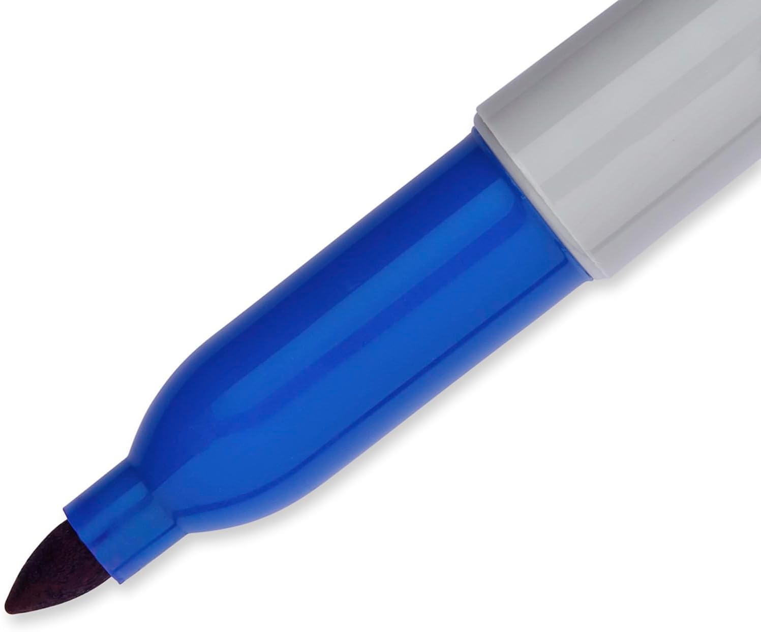 image:imageSharpie Permanent Markers Blue Fine Tip Bulk Set 36 Count For Plastic Metal Wood And More