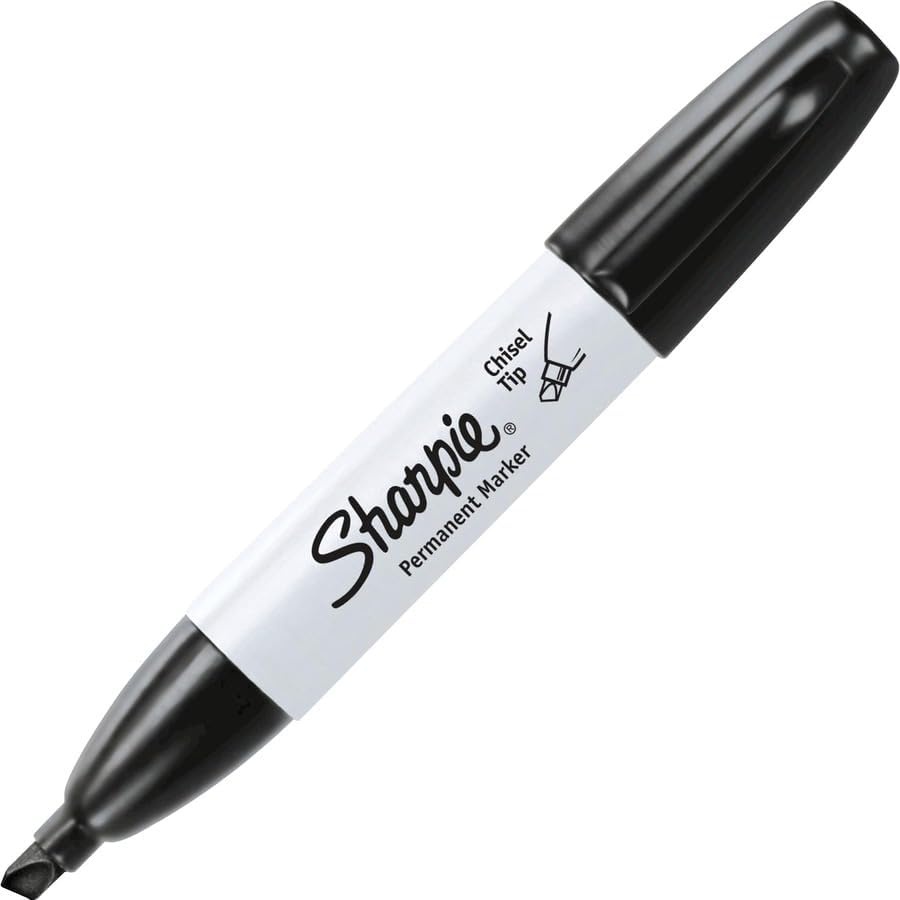 image:imageSharpie Permanent Markers Chisel Tip Black 36 Count Home School Office Supplies1 Count Pack of 36