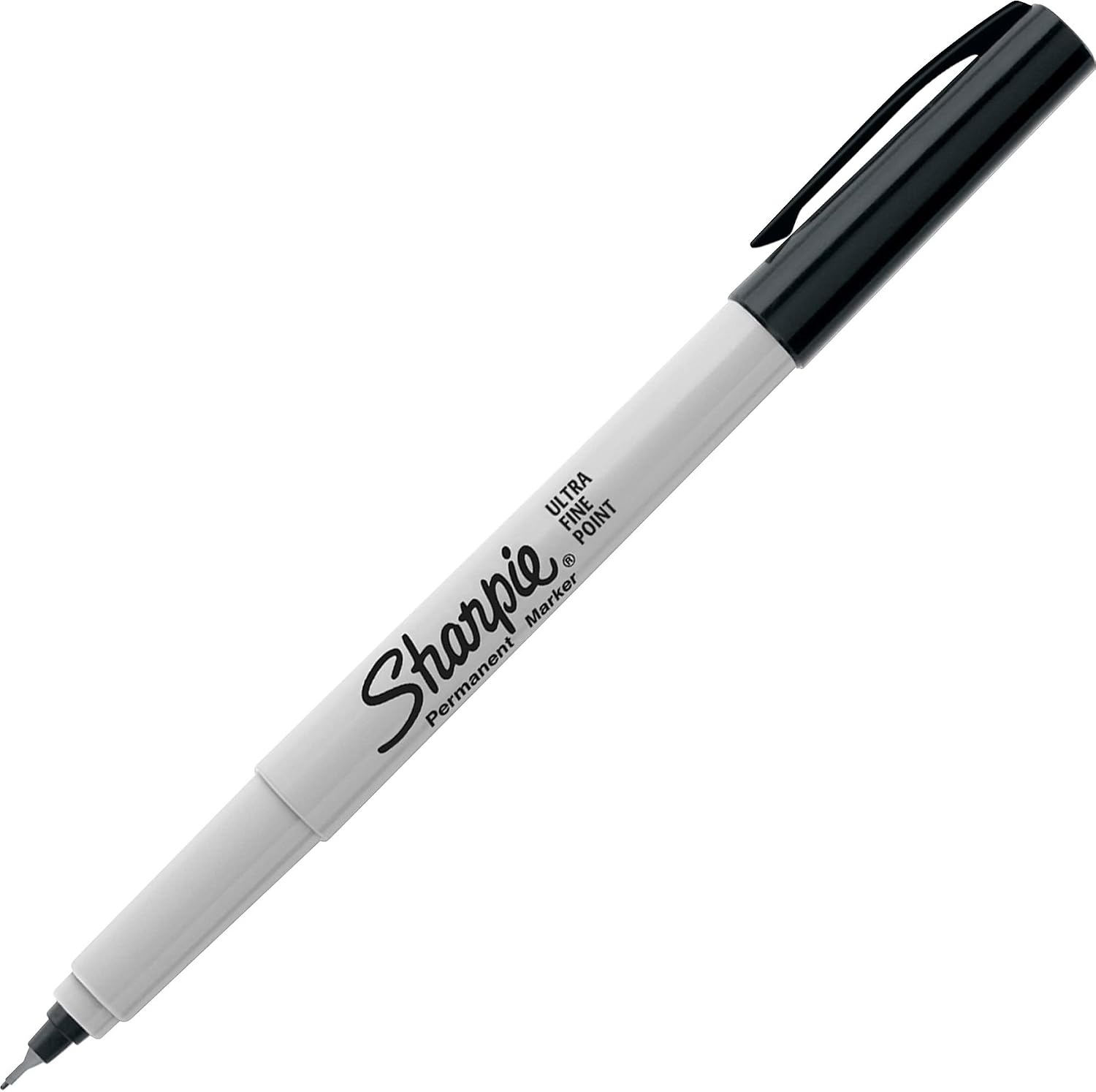 image:imageSharpie Permanent Markers Ultra Fine Point Black 5 Count Home School Office Supplies