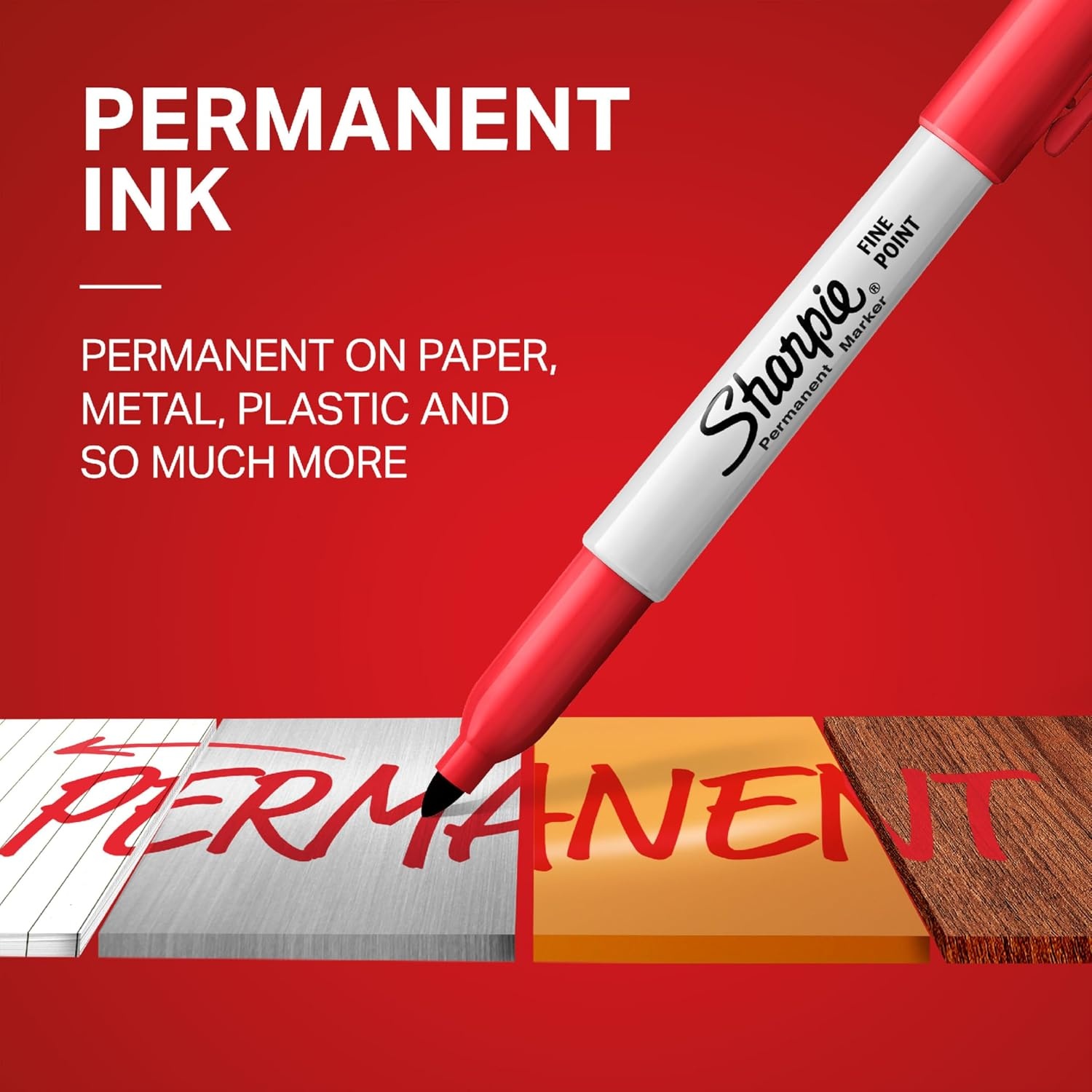 image:imageSharpie Permanent Markers Variety Pack Includes Chisel Fine and UltraFine Tips Black 6 Count Poster Office School SuppliesAssorted USA