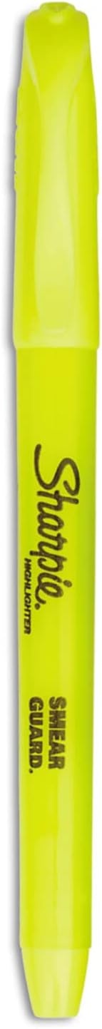 image:imageSharpie Pocket Highlighters Chisel Tip Fluorescent Yellow 36 Count Office Supplies Bible Study Classroom Essentials