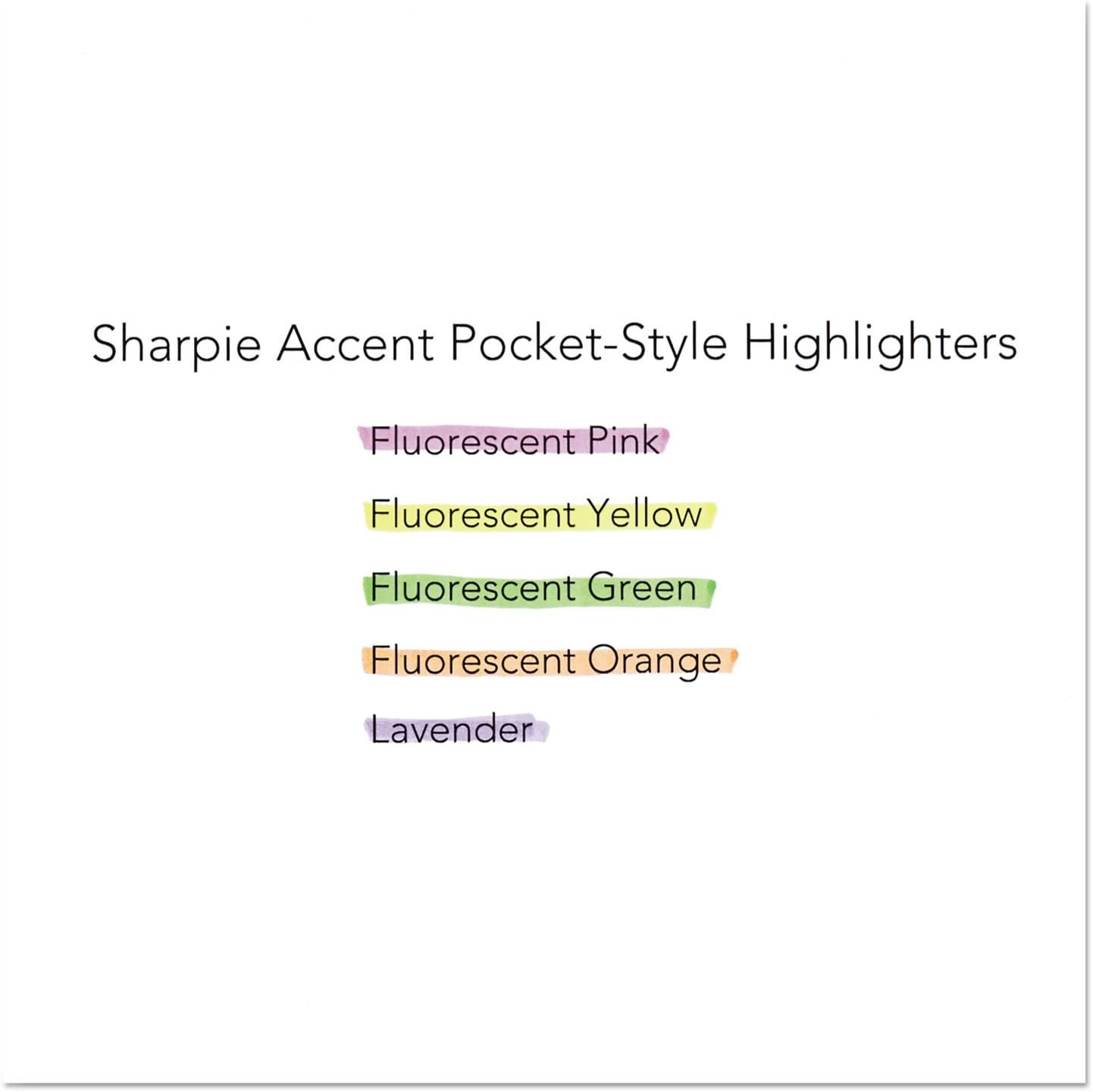 image:imageSharpie Pocket Highlighters Chisel Tip Fluorescent Yellow 36 Count Office Supplies Bible Study Classroom Essentials