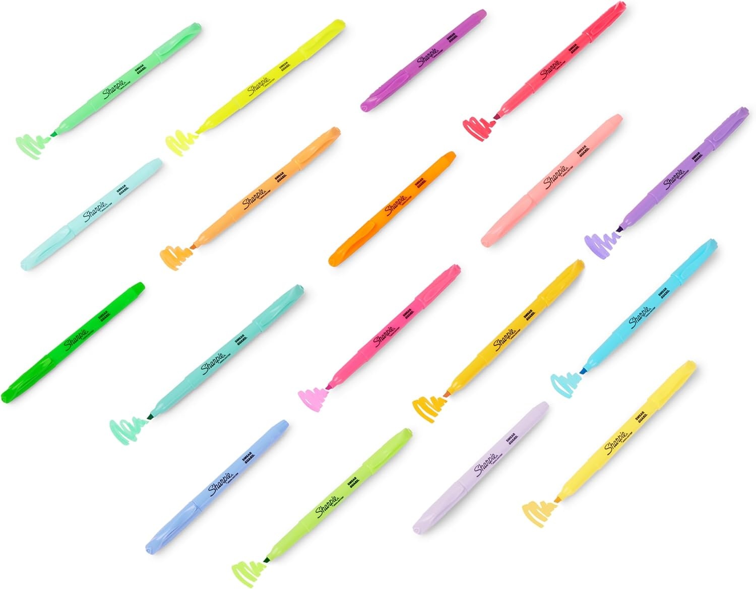 image:imageSharpie Pocket Highlighters Mild Pastel Colors Assorted Chisel Tip 12 Count School Home and Office Use Teacher SuppliesPastel