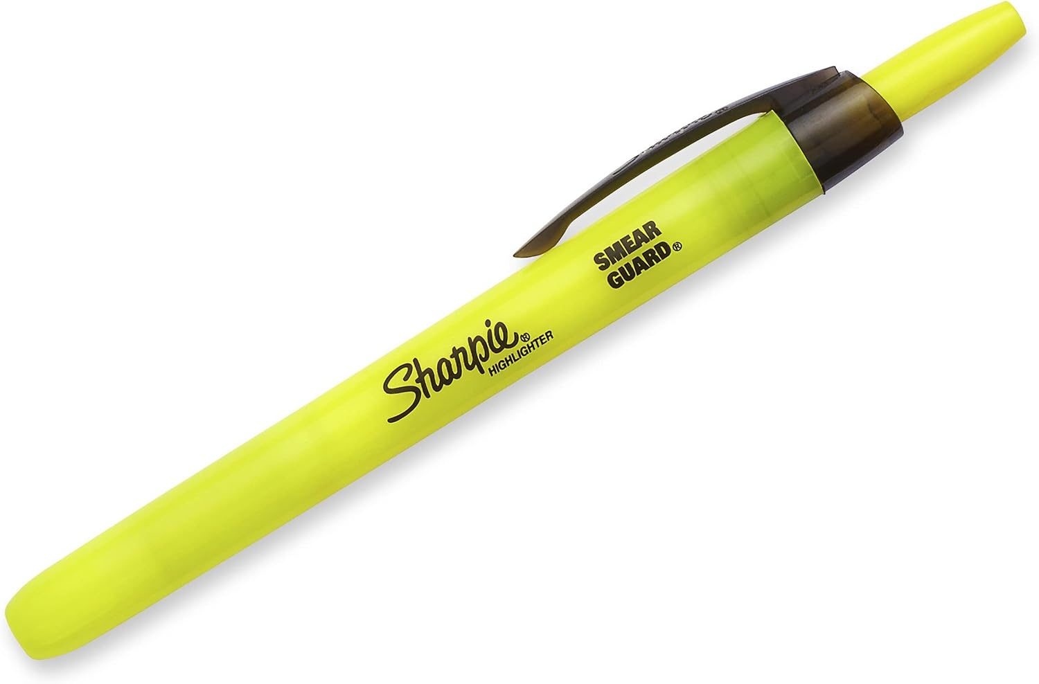 image:imageSharpie Retractable Highlighters Chisel Tip Fluorescent Yellow 12 Count12 Count Yellow Pack of 12