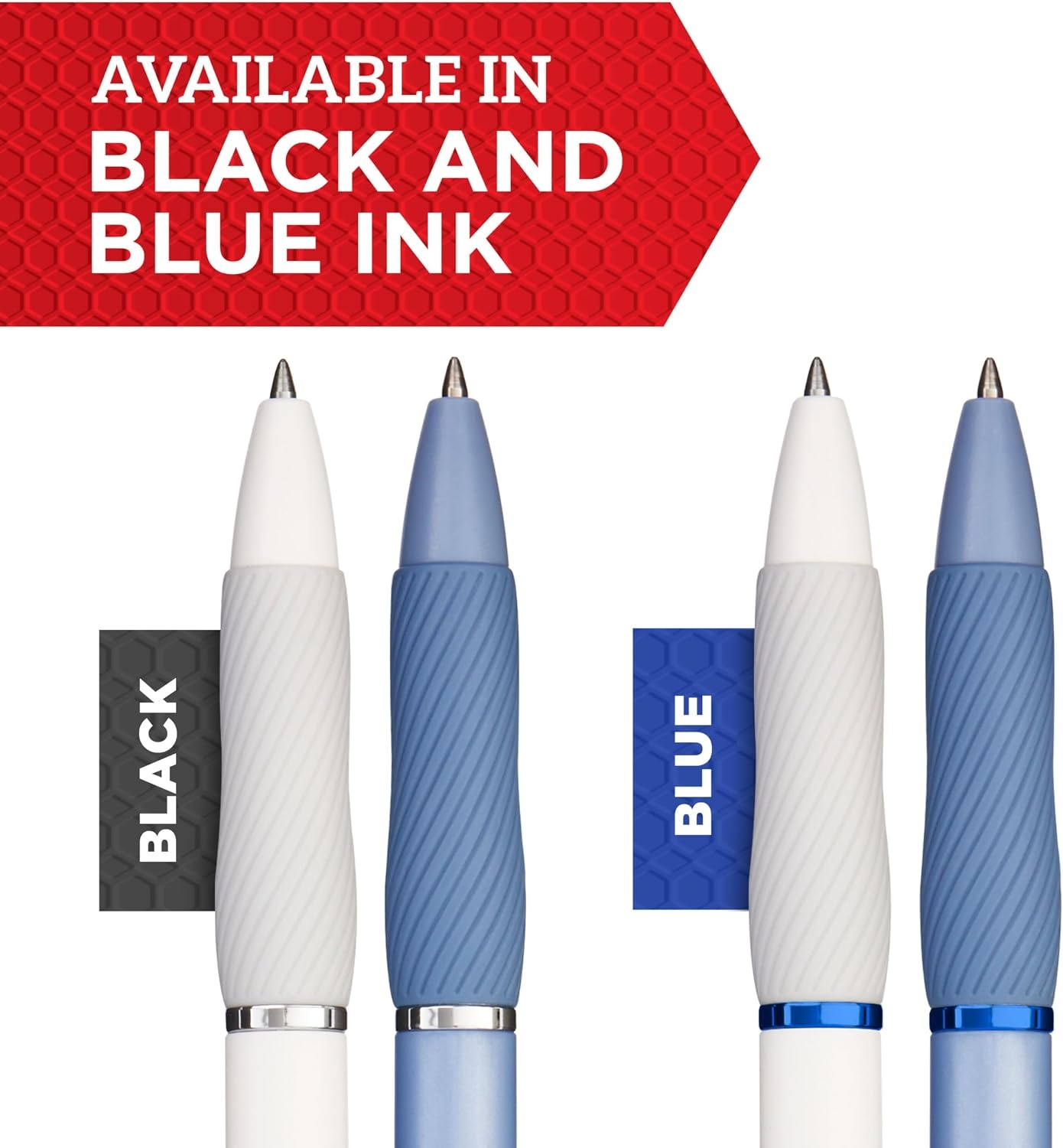image:imageSharpie SGel Pens Frost Blue Barrel Medium Point 07mm Black Gel Ink 12 Count Office Supplies Journaling Writing NoteTakingFrost Blue