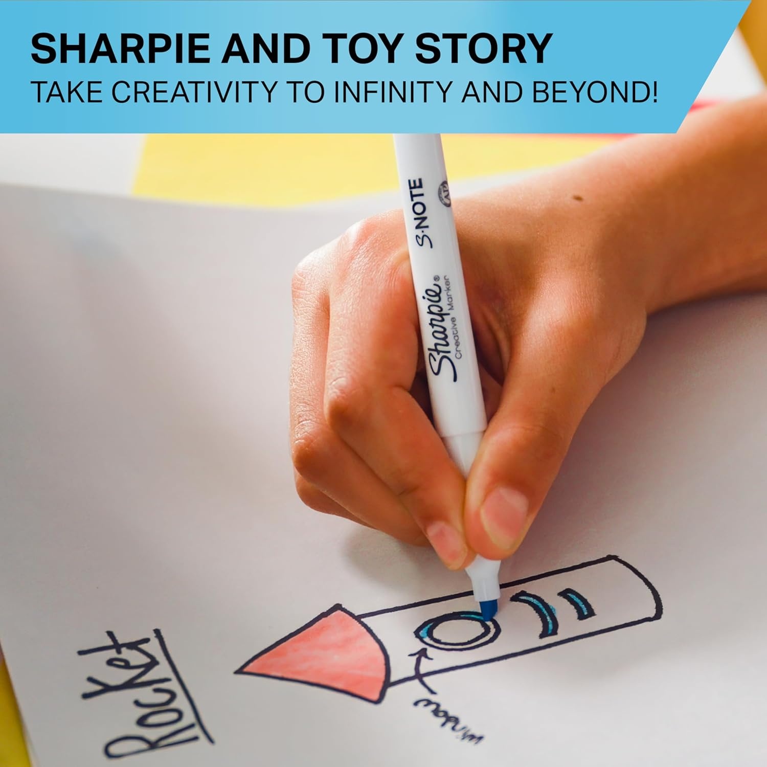 image:imageSharpie SNote Creative Highlighters Toy Story 5 Packaging Chisel Tip Assorted 24 Count24 Count Toy Story