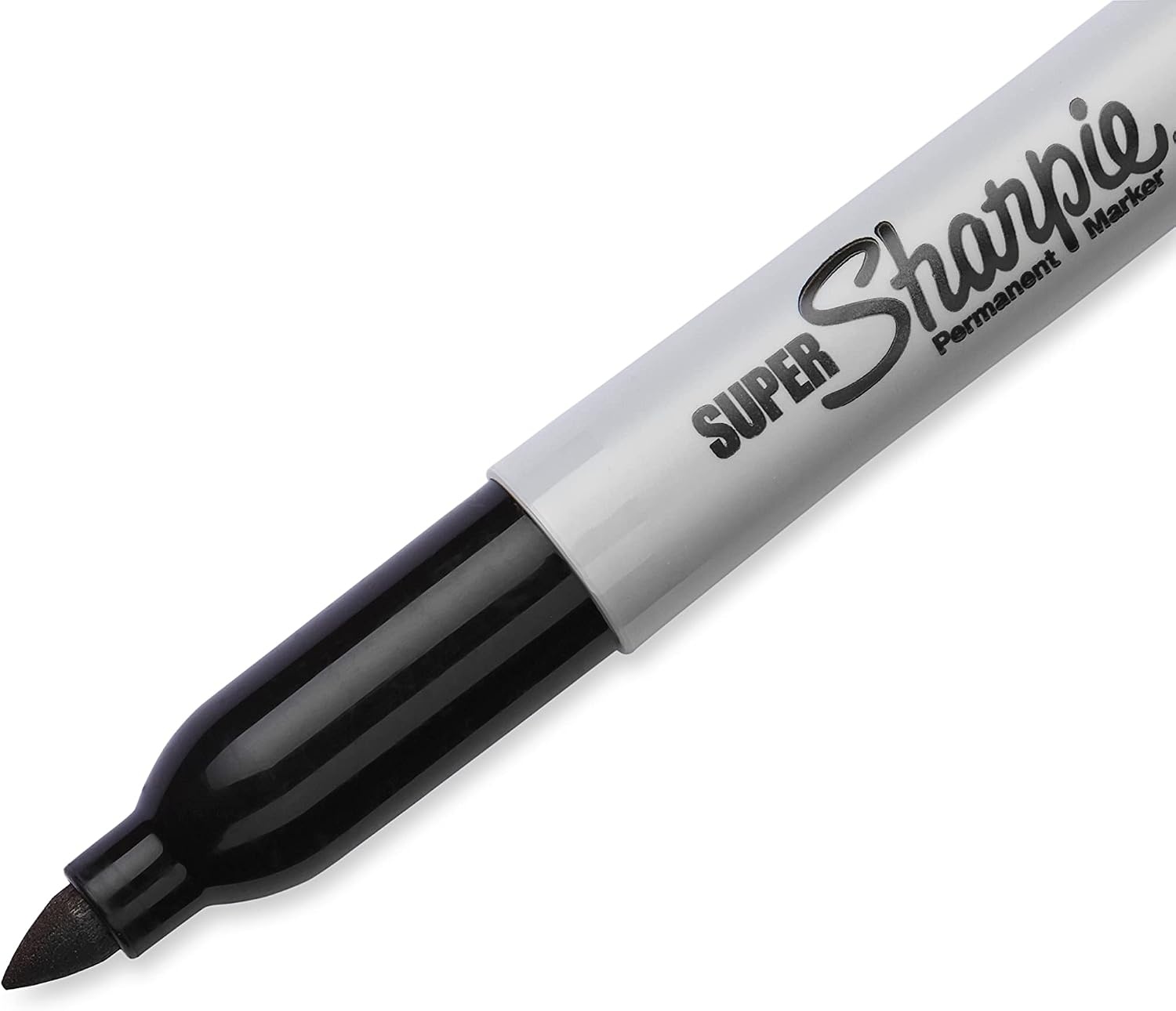 image:imageSharpie Super Permanent Markers Fine Point Black 12 Count Quick Drying For Classroom Poster Boards Office Home Teacher SuppliesMarker