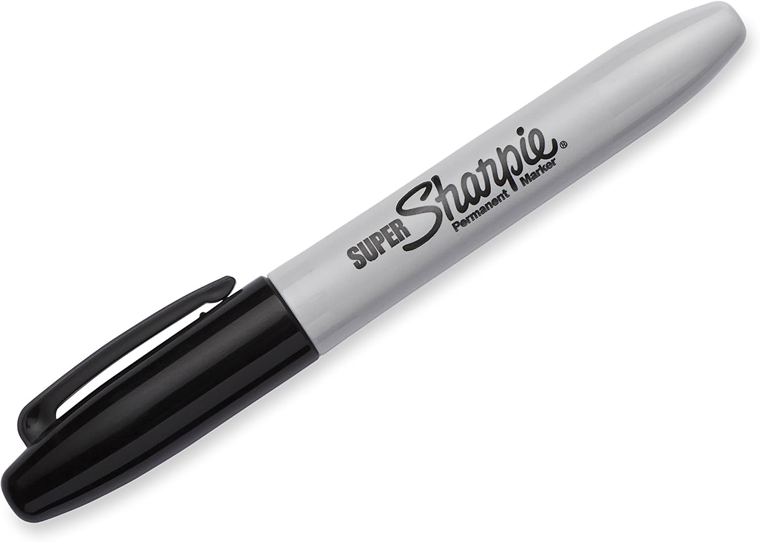 image:imageSharpie Super Permanent Markers Fine Point Black 12 Count Quick Drying For Classroom Poster Boards Office Home Teacher SuppliesMarker
